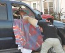Here's Kimber von Asgard doing a "Car Jacking" senario in a Personal Protection Trial