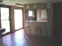 Von Asgard's reservation & reception desk.